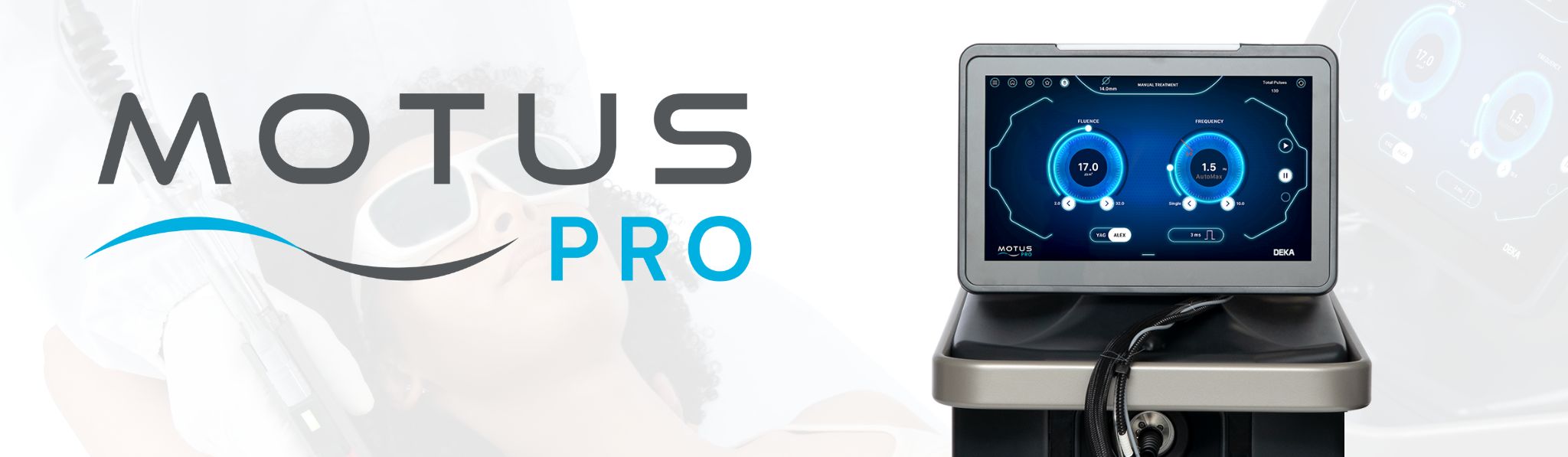 Motus PRO laser hair removal platform