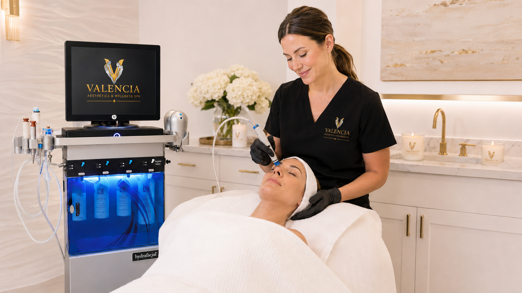 HydraFacial treatment at Valencia Voci